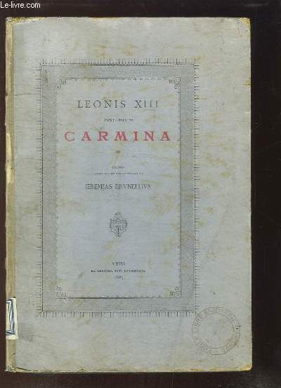 Carmina.