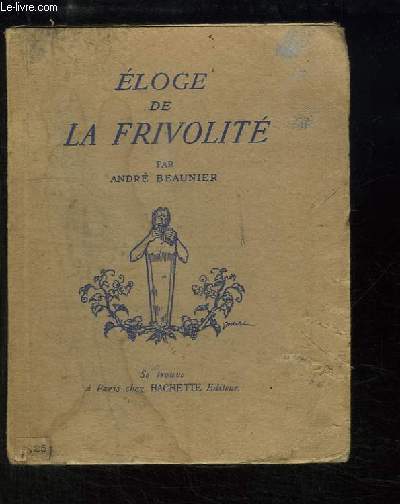 Eloge de la Frivolit.