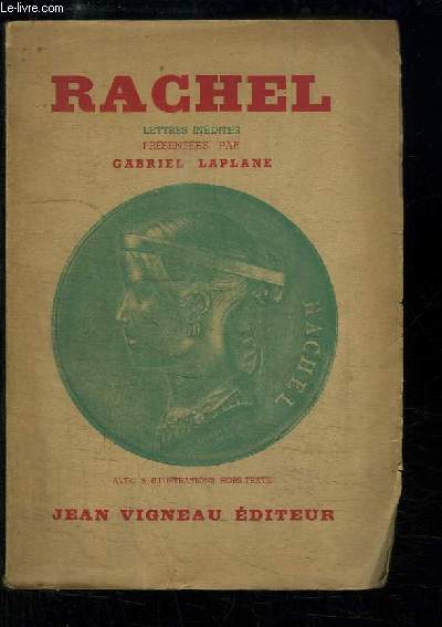 Rachel, lettres indites