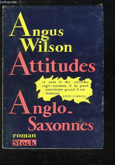 Attitudes Anglo-Saxonnes