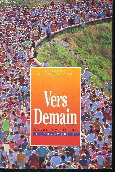VERS DEMAIN ACTES SYNODAUX 21 NOVEMBRE 93