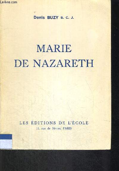 MARIE DE NAZARETH