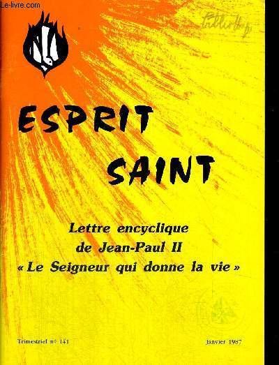 ESPRIT SAINT LETTRE CYCLIQUE DE JEAN PAUL II