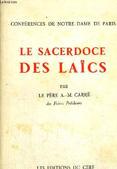 LE SACERDOCE DES LAICS