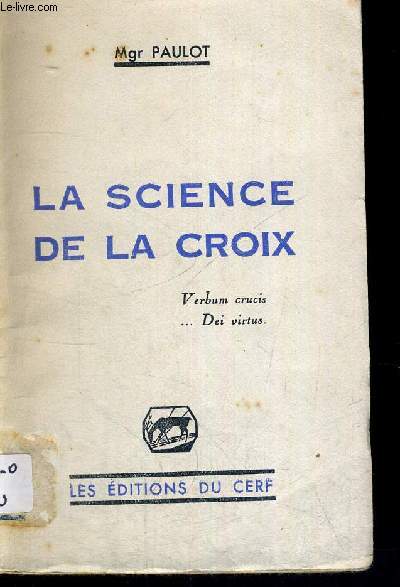LA SCIENCE DE LA CROIX