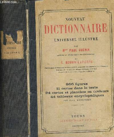 NOUVEAU DICTIONNAIRE UNIVERSEL ILLUSTRE