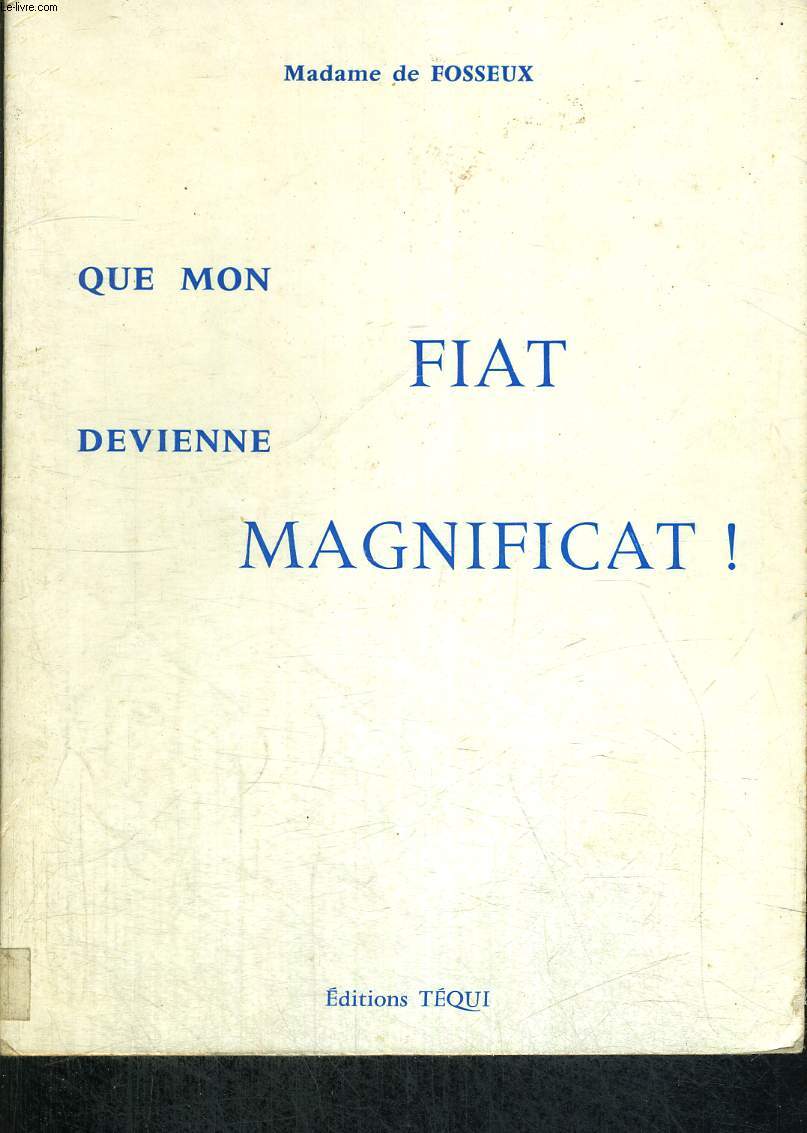 QUE MON FIAT DEVIENNE MAGNIFICAT !