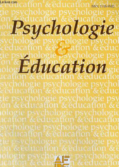 PSYCHOLOGIE & EDUCATION - N36 - MARS 1999