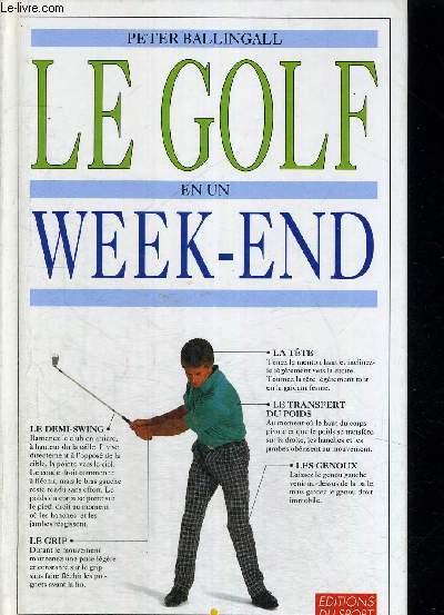 LE GOLF EN UN WEEK END