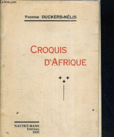 CROQUIS D AFRIQUE