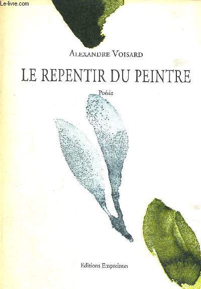 LE REPENTIR DU PEINTRE