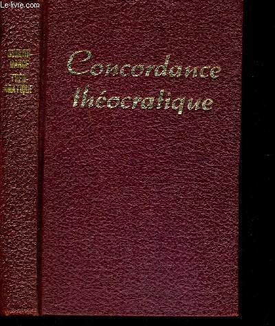 CONCORDANCE THEOCRATIQUE