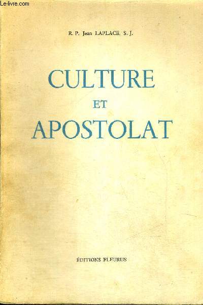 CULTURE ET APOSTOLAT