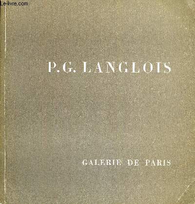 P.G. LANGLOIS 5 FEVRIER - 2 MARS 1974