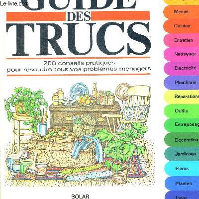LE GUIDE DES TRUCS - 250 CONSEILS PRATIQUES POUR RESOUDRE TOUS VOS PROBLEMES MENAGERS