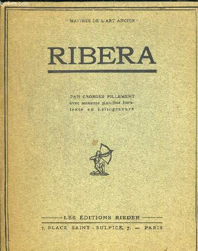 RIBERA. COLLECTION MAITRES DE L ART MODERNE