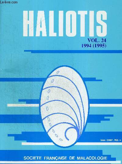 HALIOTIS VOL.24. 1994 (1995). A COMPARATIVE METHOD FOR EASY ASSESSMENT OF COASTAL TBT POLLUTION BY THE DEGREE OF IMPOSEX IN PROSOBRANCH SPECIES. OUVRAGE EN FRANCAIS ET EN ANGLAIS
