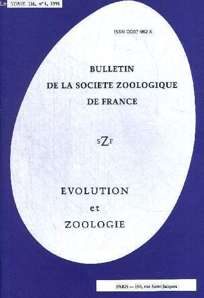 BULLETIN DE LA SOCIETE ZOOLOGIQUE DE FRANCE. EVOLUTION ET ZOOLOGIE. TOME 116. N1. 1991. LE COEFFICIENT DE SORENSEN ET L ELECTROPHOERESE / ETUDE DES ACTIVITES RYTHMIQUES CIRCADIENNES D UNE POPULATION BRETONNE D ESCARGOTS HELIX ASPERSA