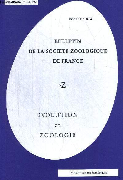 BULLETIN DE LA SOCIETE ZOOLOGIQUE DE FRANCE. EVOLUTION ET ZOOLOGIE. TOME 116 N3-4. 1991. SIGNIFICATION DES CHROMOSOMES EN ECOUVILLON D AMPHIBIENS / PARASITISME ET HYPERPARASITAIRE CHEZ LES ICHNEUMONIDES