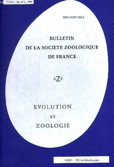 BULLETIN DE LA SOCIETE ZOOLOGIQUE DE FRANCE. EVOLUTION ET ZOOLOGIE. TOME 115 N2. 1990. MISE EN EVIDENCE D UNE DIAPAUSE EMBRYONNAIRE CHEZ DES EPEIRES A PONTE AUTOMNALE