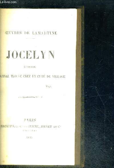 JOCELYN- pisode (journal trouv Chez Un cur De Village.