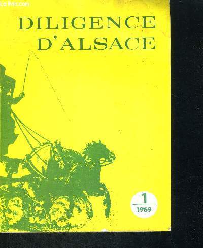DILIGENCE D'ALSACE