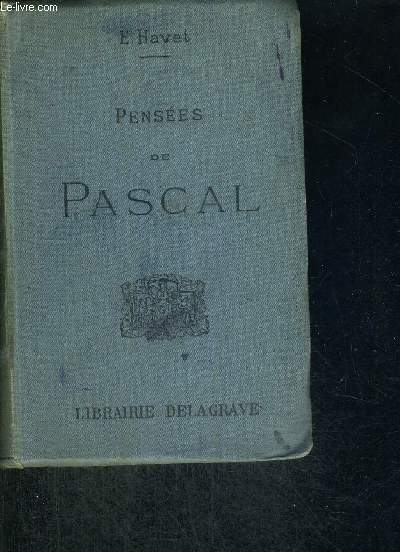 PENSEES DE PASCAL