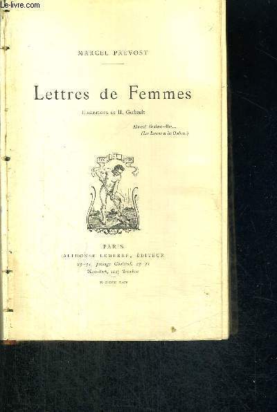 LETTRES DE FEMMES