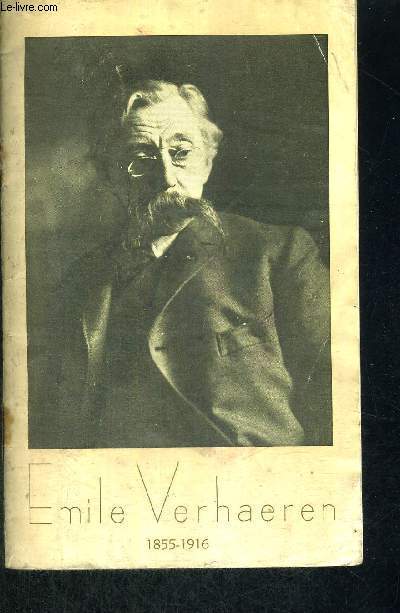 EMILE VERHAEREN - 1855-1916