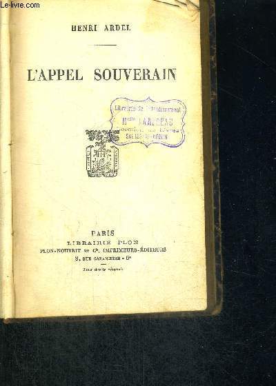 L'APPEL SOUVERAIN