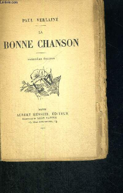 LA BONNE CHANSON - 3EME EDITION