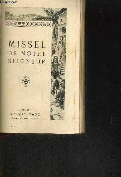 MISSEL DE NOTRE SEIGNEUR