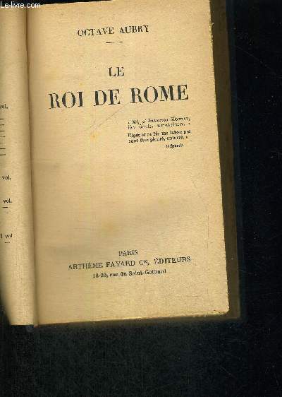 LE ROI DE ROME - 52E EDITION
