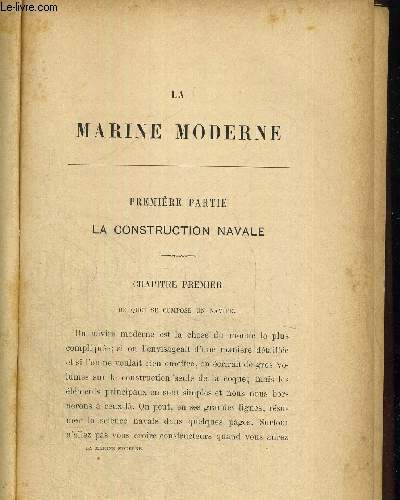 LA MARINE MODERNE