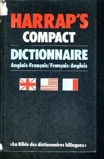 HARRAP'S COMPACT - DICTIONNAIRE ANGLAIS-FRANCAIS/FRANCAIS-ANGLAIS