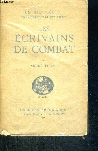 LES ECRIVAINS DE COMBAT