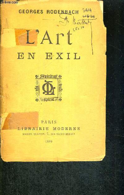 L'ART EN EXIL