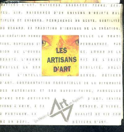LES ARTISANS D'ART - EXPOSENT A SAINT-EMILION - 25 SEPTEMBRE AU 3 OCTOBRE 1993 - CLOITRE DE LA COLLEGIALE - SALLE DES DOMINICAINS - SALLE GOTHIQUE - SALLE DUBOIS CHALLON