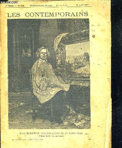 LES CONTEMPORAINS - 9E ANNE - N445 - 21 AVRIL 1901