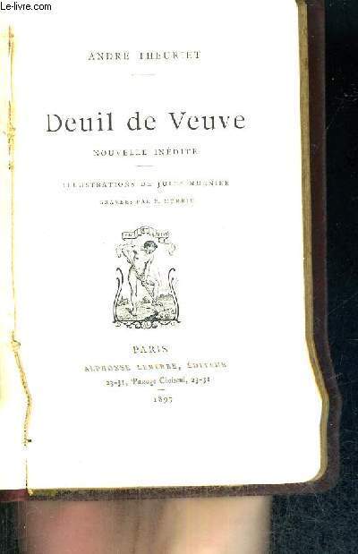 DEUIL DE VEUVE - NOUVELLE INEDITE