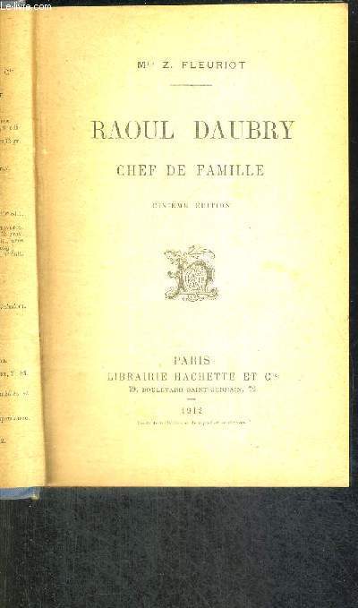 RAOUL DAUBRY - CHEF DE FAMILLE