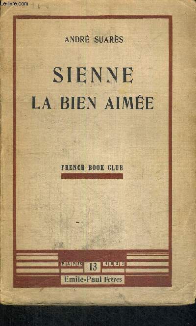 SIENNE LA BIEN AIMEE - FRENCH BOOK CLUB
