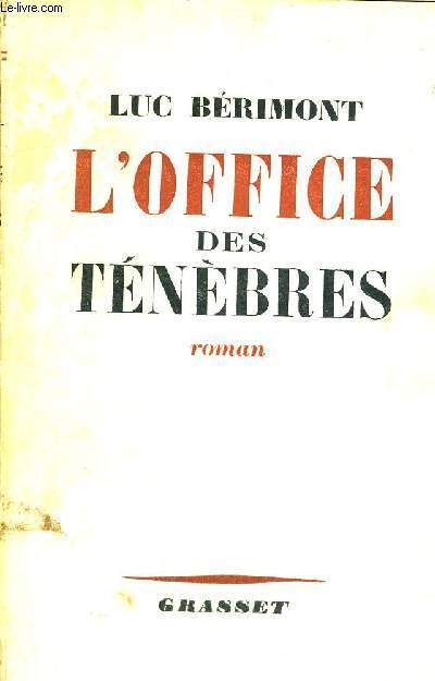 L'OFFICE DES TENEBRES