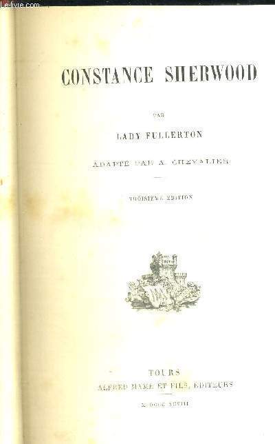 CONSTANCE SHERWOOD -3EME EDITION