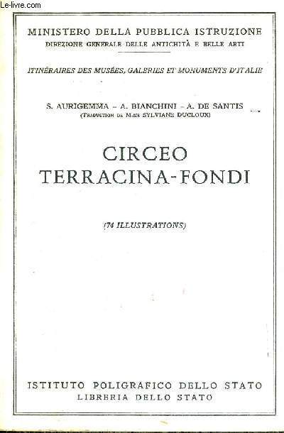 CIRCEO TERRACINA - FONDI - EXEMPLAIRE N97
