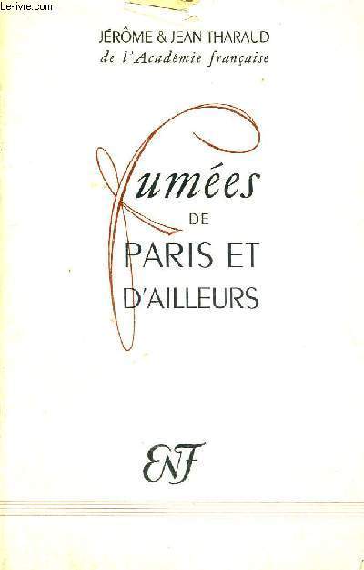 FUMEES DE PARIS ET D'AILLEURS