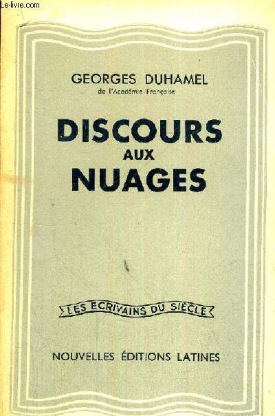 DISCOURS AUX NUAGES