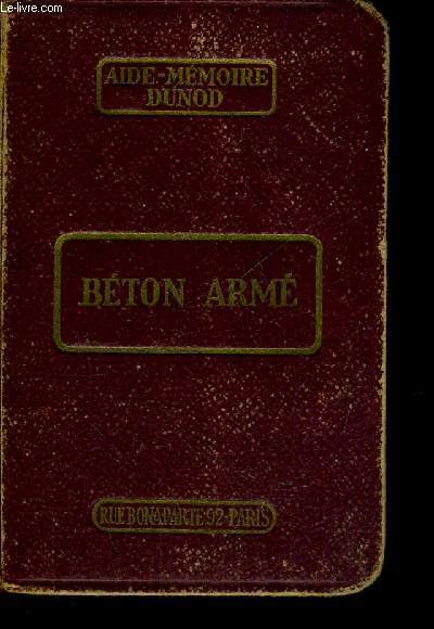 BETON ARME - 19E EDITION