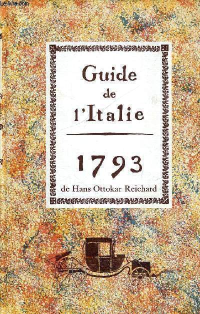 GUIDE DE L'ITALIE - 1793