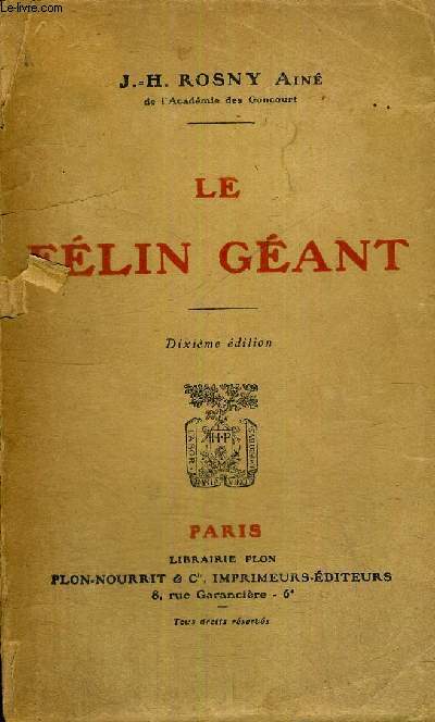 LE FELIN GEANT - 10EME EDITION